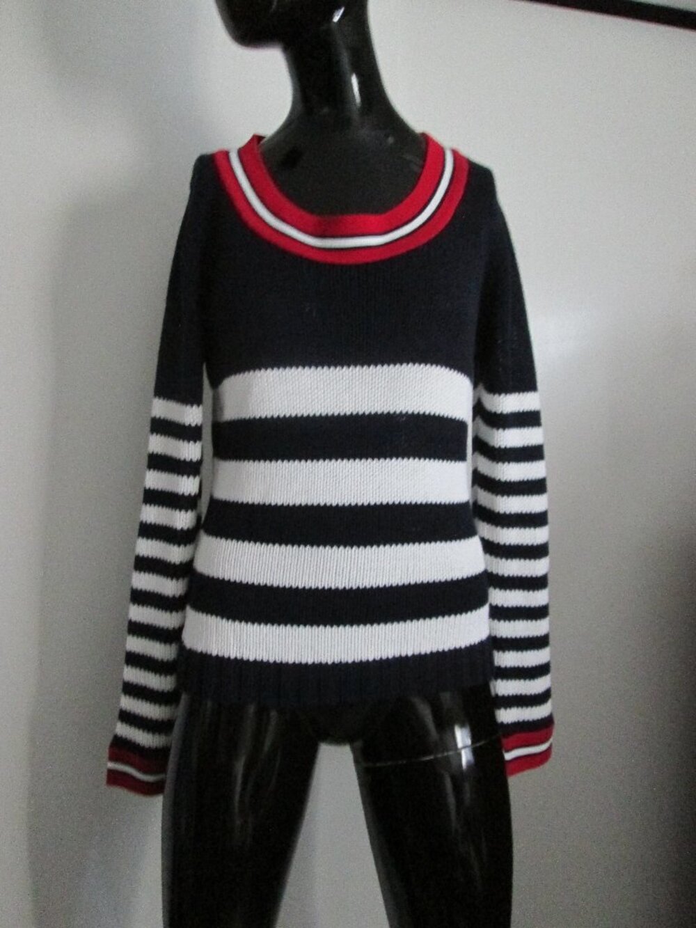 Oui multicolor acrylic viscose sweater